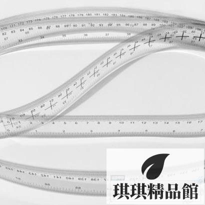 🔥台灣出貨🔥菲林尺刻度尺軟尺透明尺捲尺 兩邊刻度 最小刻度為0.1mm 可定製