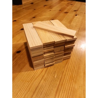 尺寸寬2.5公分x厚0.5左右x長10，台灣檜木 舊料木角材 DIY創意加工 $一支17元