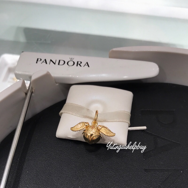 現貨 YT澳洲代購 潘朵拉 Pandora 哈利波特 聯名 金探子 吊墜