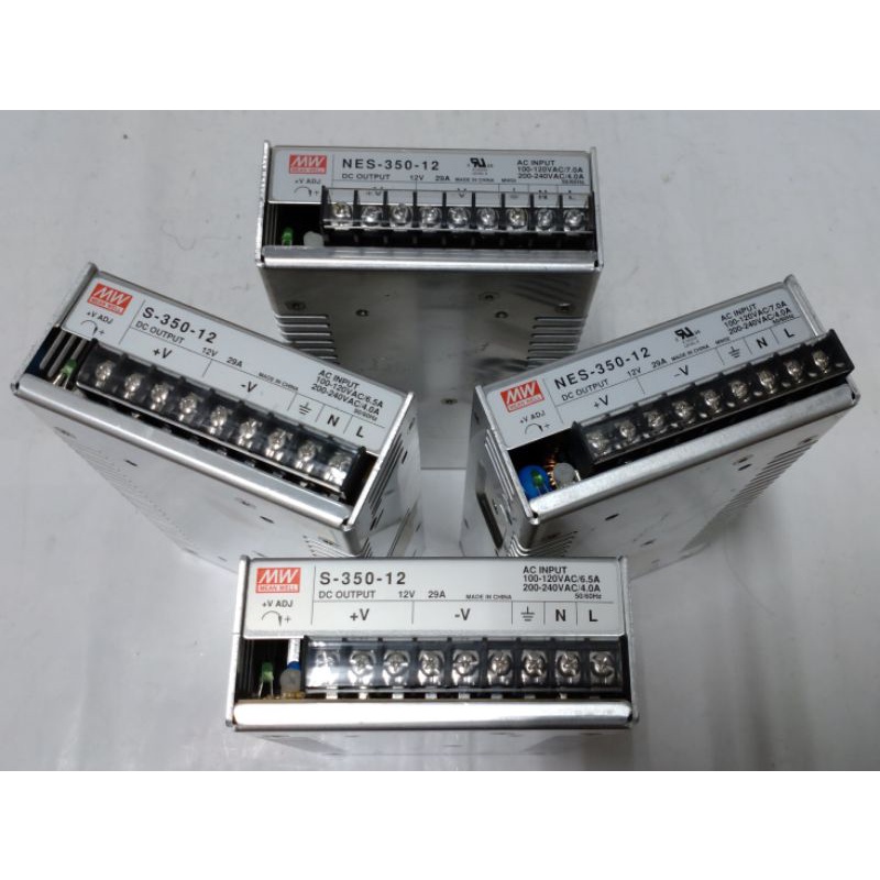 🌞二手MW明緯 NES-350-12 S-350-12 12V 29A電源供應器 S-350-15 15V 23.2A