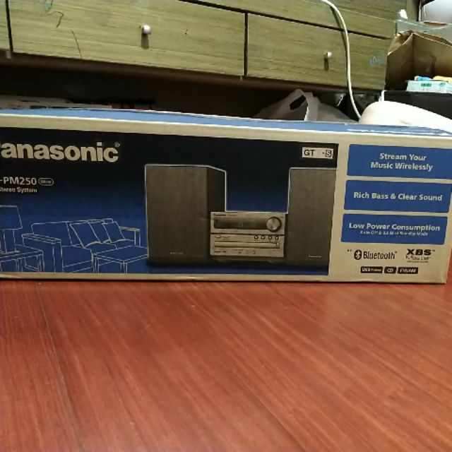 [全新]床頭音響  Panasonic  sc-pm250
