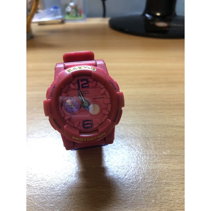 Baby-G 保證正品 二手 電子錶 粉色 運動手錶