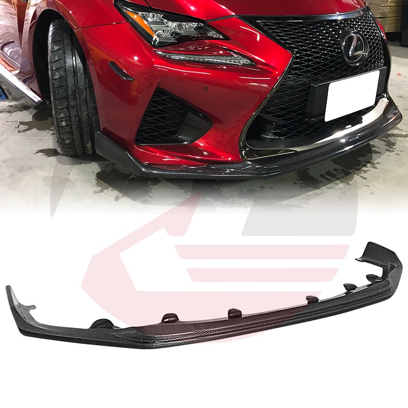 KP擎利國際 Lexus 2015+ RC F 碳纖維AG款 前下巴(外銷商品)卡夢空力套件 正RC F專用