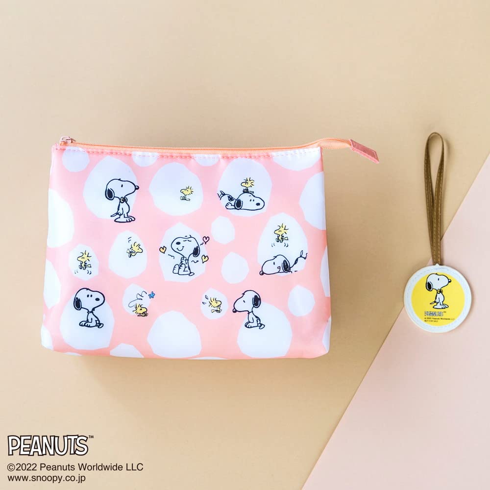 ♡Gracieux♡日本雜誌附錄  SNOOPY  史努比 兩件套 母嬰手冊袋+孕婦標記帶化妝包 收納包 收納袋 小物包
