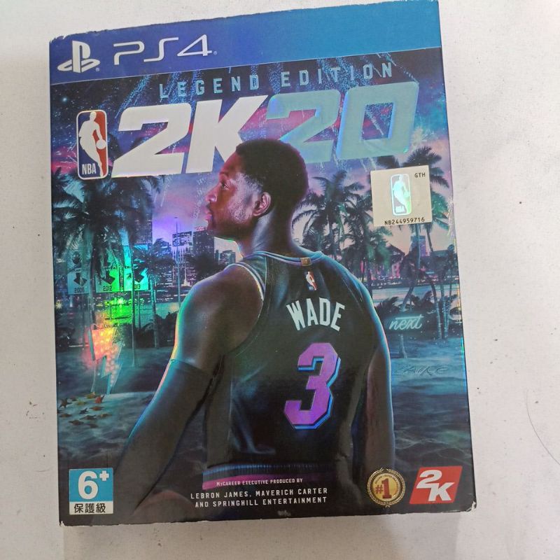 ps4 NBA 2K20 傳奇版 中文版