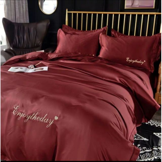 👑全冰絲床組👑涼感真絲 絲綢 雙人床包四件組 床包被套組 床罩被套組 雙人 枕頭套 床墊 被套  床包組 絲綢 絲緞