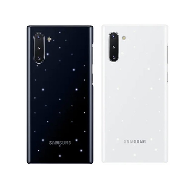 【拆封新品】三星 Galaxy Note 10 LED智能背蓋(黑)★可議價