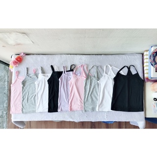 ～小女王精品～女童莫代爾內搭吊帶上衣