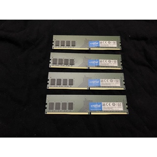 DDR4 2666 32G(8Gx4) 8G/16G/32G 桌上型 記憶體RAM Micron Crucial 美光