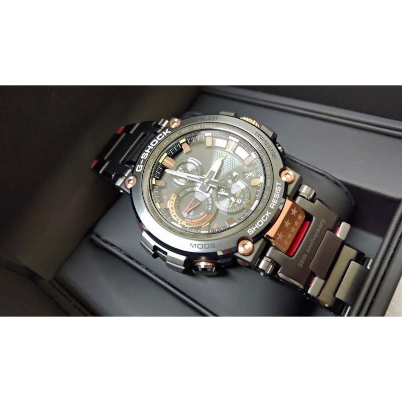 全新正品 CASIO 卡西歐 MTG-B1000TF-1A / G-SHOCK系列 35周年紀念錶款 原廠公司貨