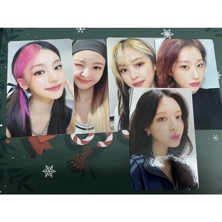 ITZY no bad days 12月 拆售 官方小卡
