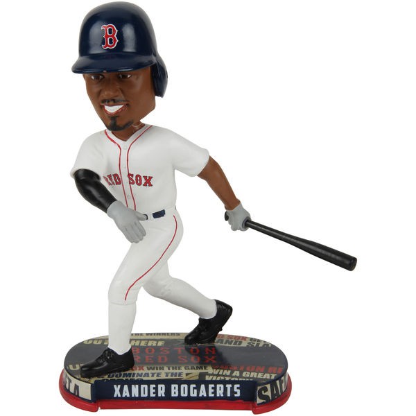 MLB 波士頓紅襪隊明星游擊手Xander Bogaerts 打擊姿勢 2017 Forever 搖頭公仔