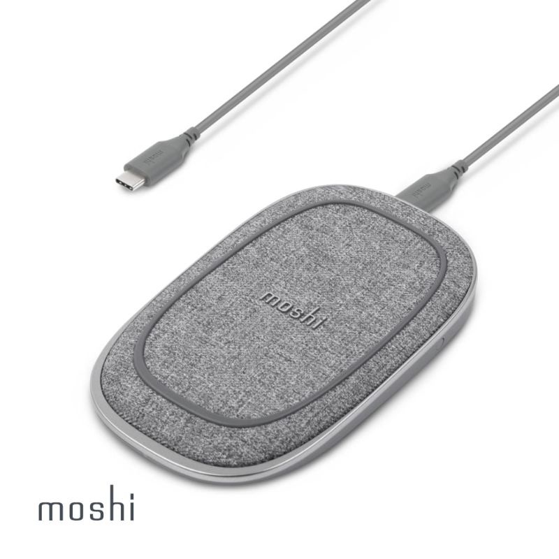 （轉賣）Moshi Porto Q 5K 無線充電行動電源北歐灰