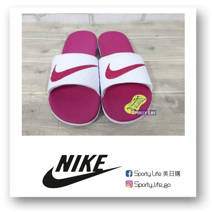 【SL美日購】NIKE BENASSI SOLARSOFT SLIDE 2 桃紅色 拖鞋 運動拖鞋 NIKE拖鞋 女版