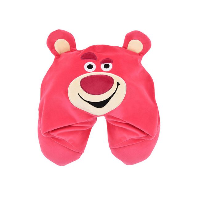 特價 現貨 日本帶回 迪士尼商店 玩具總動員 熊抱哥 娃娃 連帽頸枕 護頸枕