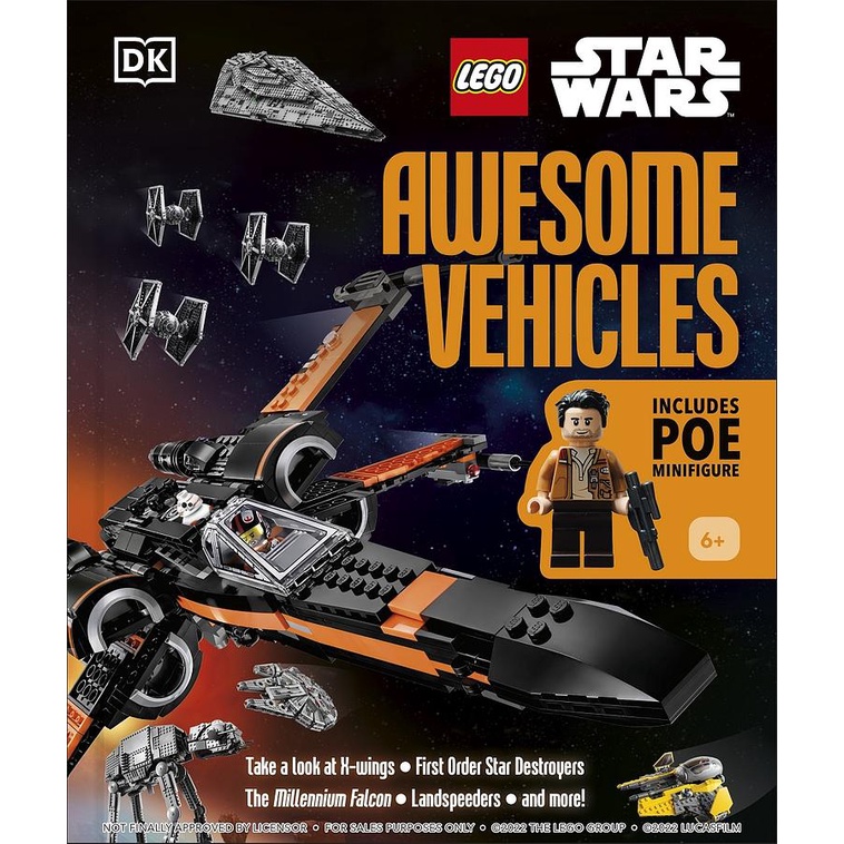 LEGO Star Wars Awesome Vehicles (+Poe Dameron Minifigure and Accessory) / 樂高星際大戰 令人嘆為觀止的運載工具 / Simon Hugo   eslite誠品
