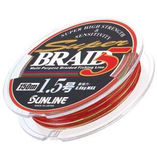 ║慶昌釣具║（停產售完為止）日本 SUNLINE SUPER BRAID 5 200m PE線 5色線 五色線