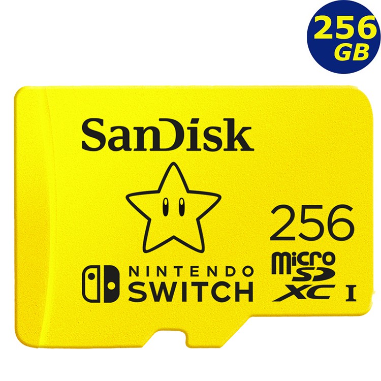 SanDisk 256GB 256G microSD Nintendo SWITCH microSDXC 任天堂記憶卡
