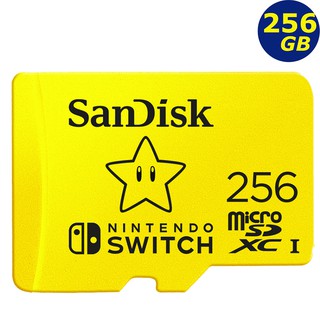 SanDisk 256GB 256G microSD Nintendo SWITCH microSDXC 任天堂儲存裝置