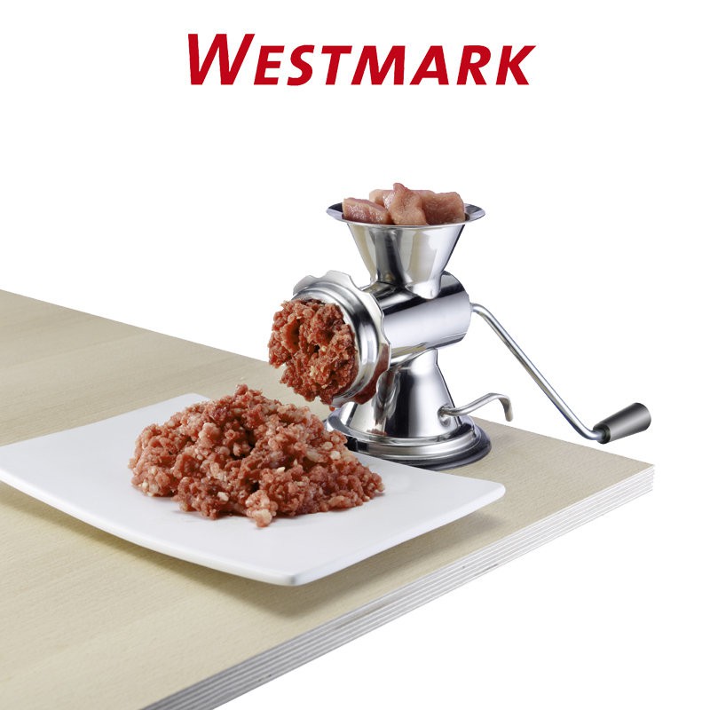 &lt;愛煮洋行&gt;德國WESTMARK不鏽鋼手動絞肉機/絞麵糰灌香腸 直購$5200 現貨