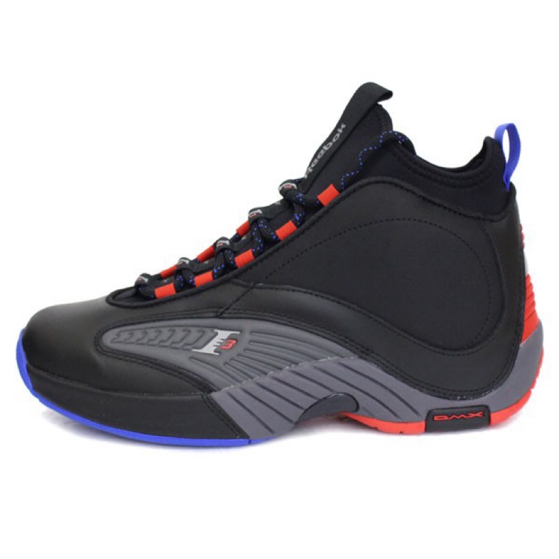 REEBOK I3 THE ANSWER IV.V 籃球鞋 黑紅藍