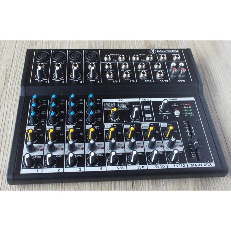 ＊雅典音響世界＊ 極品 MACKIE MIX12FX 專業混音器 12軌 專業MIXER