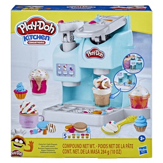 【孩之寶Hasbro】 培樂多 Play-Doh 廚房系列 繽紛咖啡機遊戲組 F43725L00