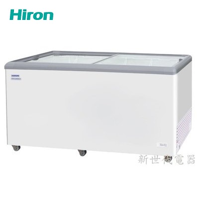 **新世代電器**HiRON海容 6尺玻璃推拉冷凍櫃 HSD-658