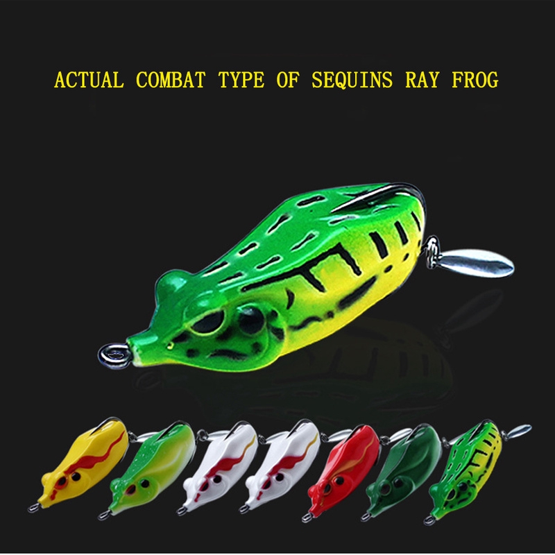 軟青蛙誘餌塑料魚餌treblhooks頂級水water青蛙人工餌釣具 蝦皮購物