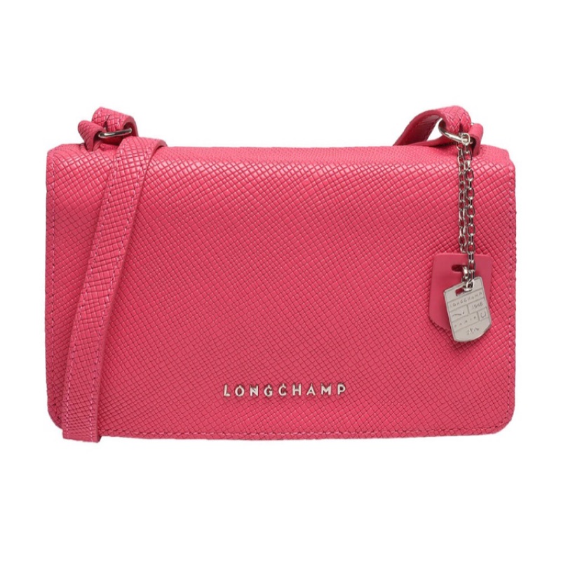 LONGCHAMP 經典Quadri系列牛皮斜背包