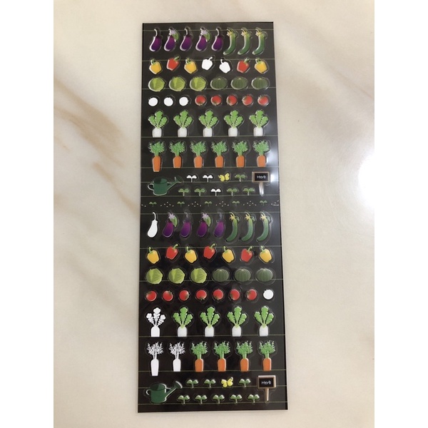 **Doreen** 特價區 日本 MIDORI 蔬果系列 青菜 蘿蔔 水果 農作物 註記 標示 裝飾 行事曆手帳貼紙