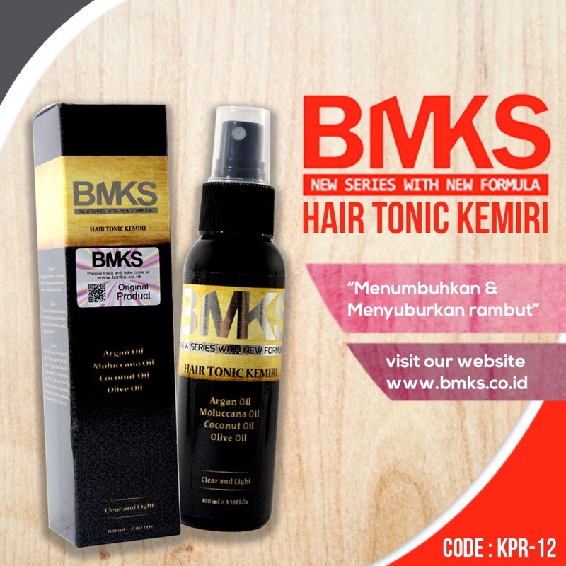 Hair Tonic Hair Natural BPOM Original - Black Magic Kemiri