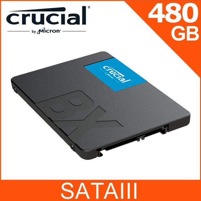 美光Micron Crucial BX500 480GB SATAⅢ 固態硬碟