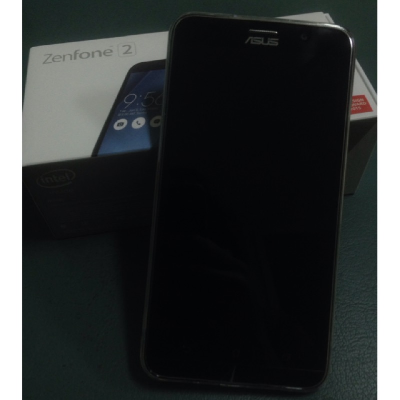 Zenfone 2 (ZE551ML；4G/64G；灰色；標準配備；已貼膜）