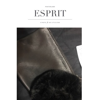 (Y&S fashion )Esprit 手拿包附絨毛球 限時特價