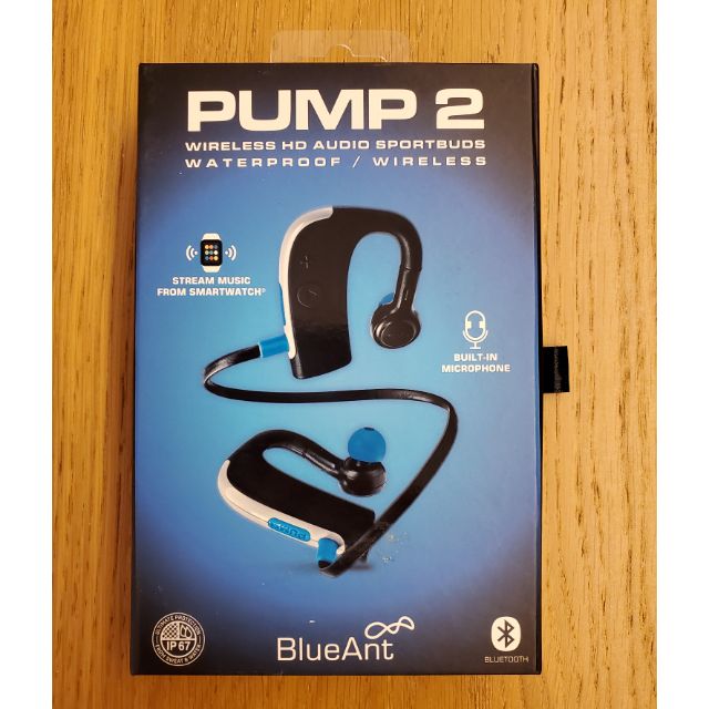 BlueAnt PUMP 2 無線藍牙防水運動耳機