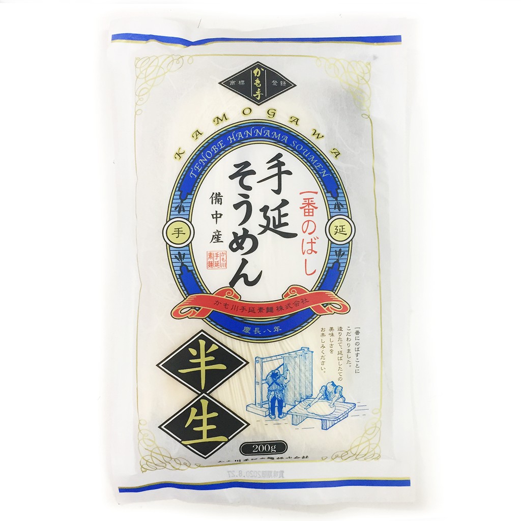 KAMOGAWA 鴨川半生手延烏龍麵/素麵 200g