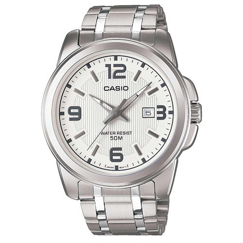 【CASIO】專業時尚紳士腕錶-白面(MTP-1314D-7A)正版宏崑公司貨