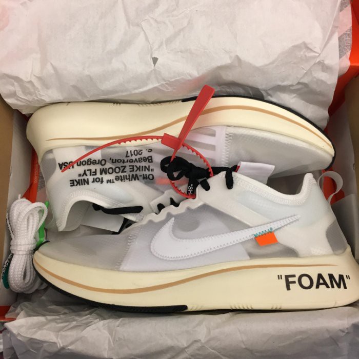 nike the ten zoom fly off white