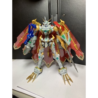 {鋼彈的屋-模型工作室} 萬代 數碼寶貝 奧米加獸 X抗體 塗裝 完成品 （實品如圖） 鋼彈 模型 代工