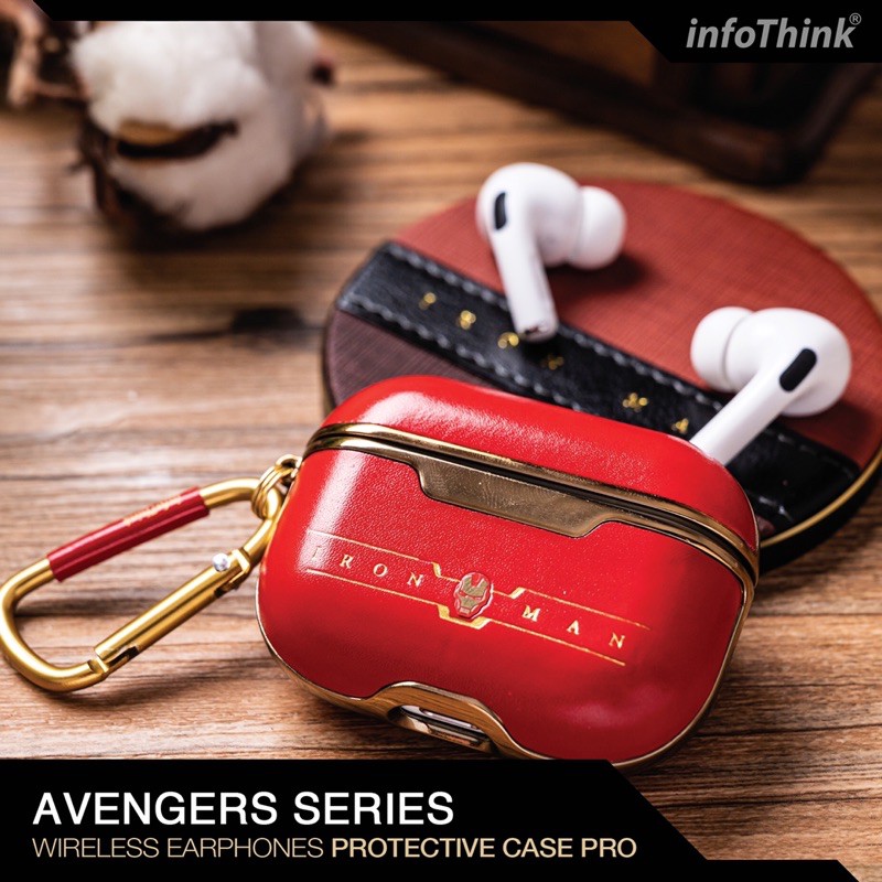 交換禮物🎁生日禮物🎂聖誕禮物🎄AirPods PRO 耳機保護套 正版 Marvel 漫威 鋼鐵人 美國隊長