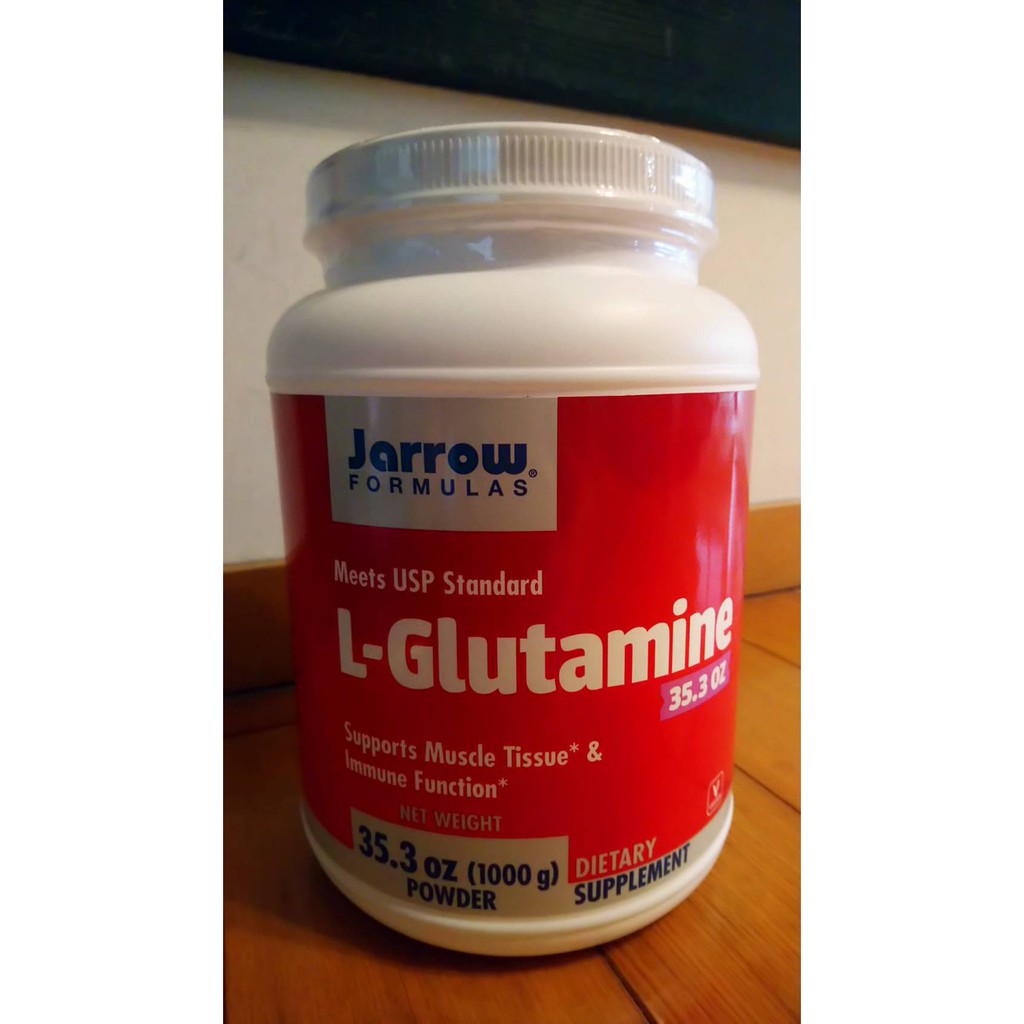 Jarrow Formulas(賈羅公式) L-Glutamine左旋麩醯胺酸(1公斤/1000g)全新未拆