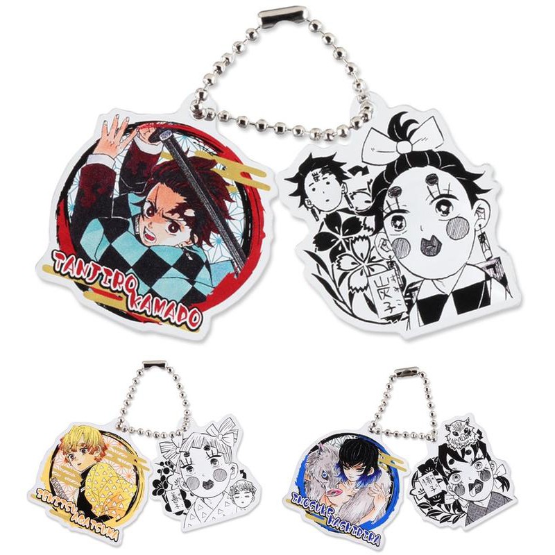 日本代購 Jump Shop 限定商品 原畫週邊 鬼滅之刃 壓克力吊飾 竈門炭治郎 竈門禰豆子 我妻善逸 嘴平伊之助 蝦皮購物