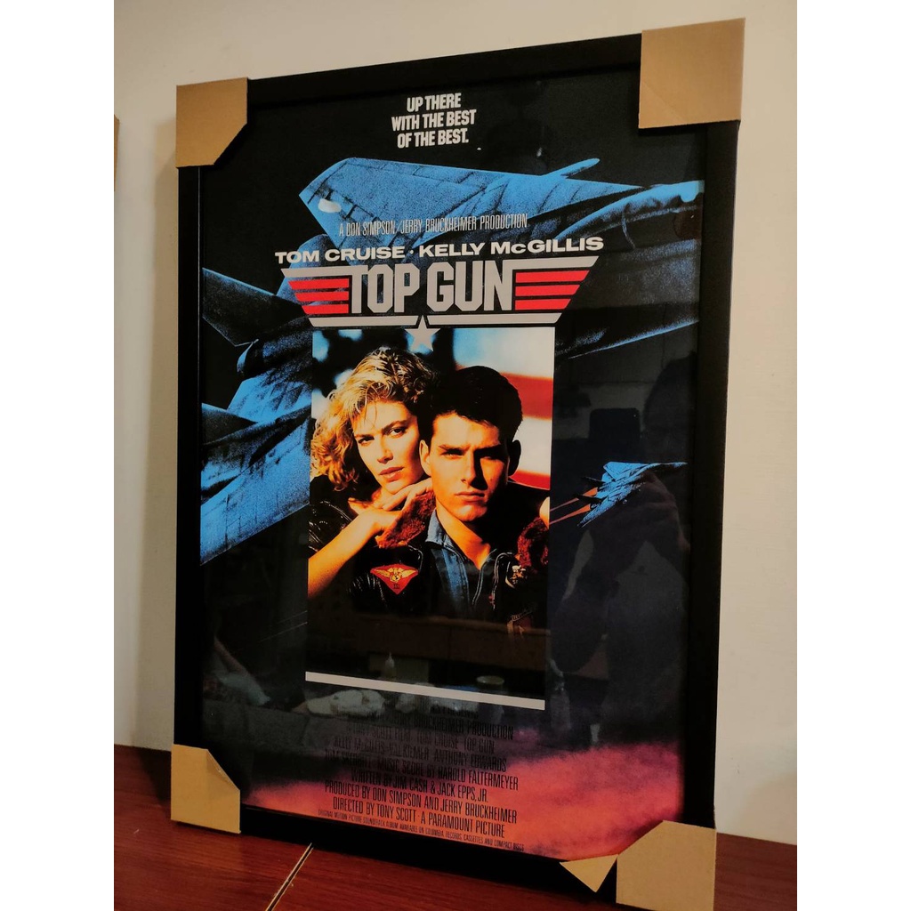 TOP GUN 捍衛戰士 電影海報含框 #1