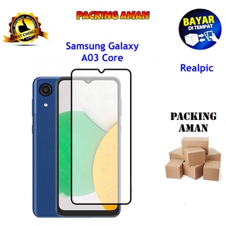 SAMSUNG 鋼化玻璃三星 Galaxy A03 Core 全覆蓋全面屏保護膜防刮花