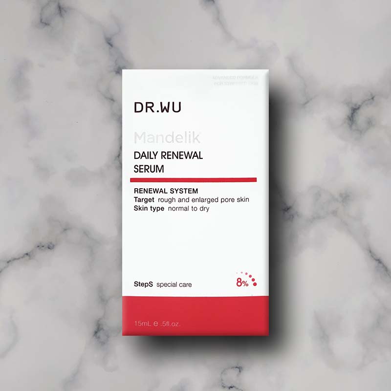 DR.WU 杏仁酸溫和煥膚精華8% 15ML [one way]