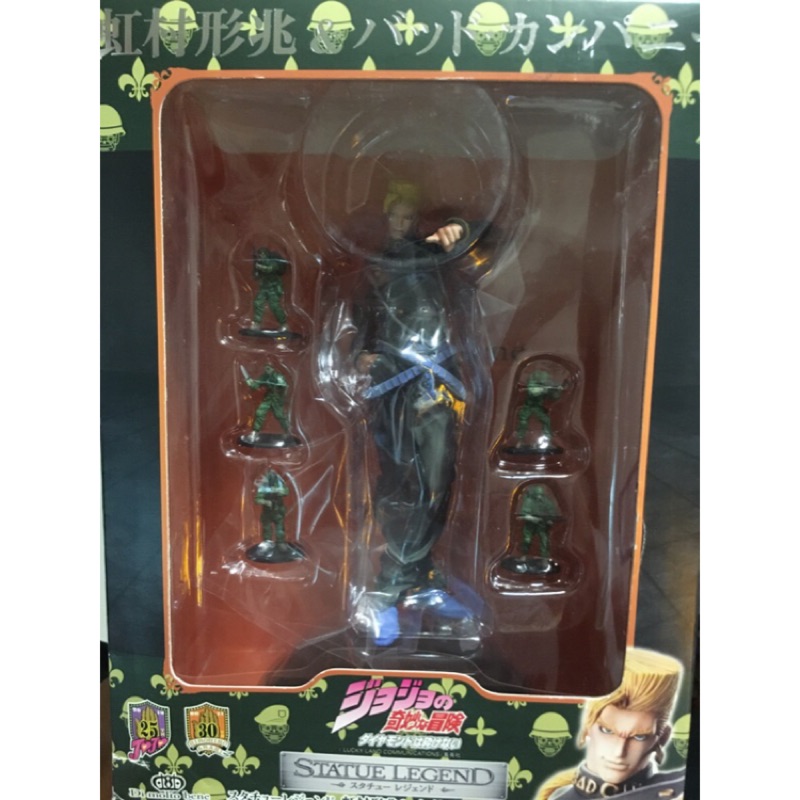 Uper Toys 日版jojo的奇妙冒險冒險野郎虹村形兆雕像傳說第四部非喬魯諾承太郎 蝦皮購物