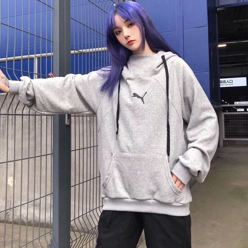 jungkook grey puma hoodie