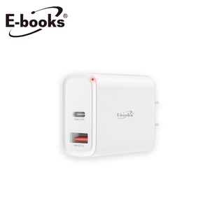 【E-books】B60 高效能 20W PD+QC3.0 雙孔快速充電器 TAAZE讀冊生活網路書店