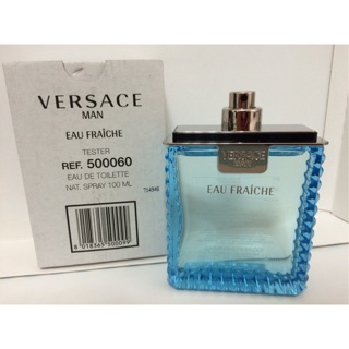 現貨‼️Versace Eau Fraiche 凡賽斯 雲淡風輕男性淡香水100ml TESTER
